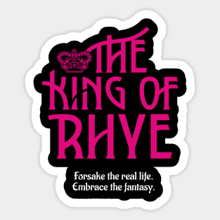 The King of Rhye logo Sticker